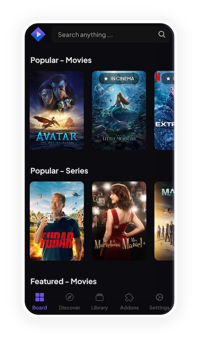 FILMES E SÉRIES DE GRATIS! - STREMIO(ANDROID) 