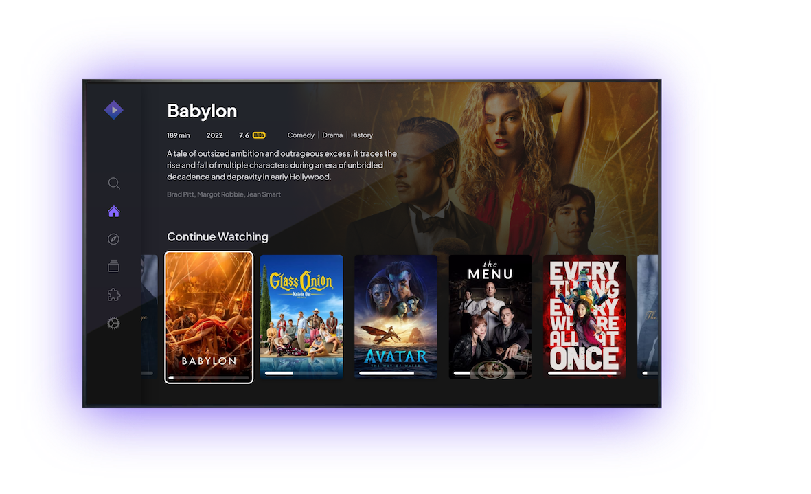 Android tv movie online streaming app